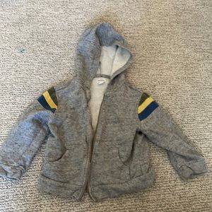 Zip hoodie for kids cute vintage look 2T